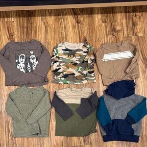 Toddler 12-18 Month Bundle Long Sleeve Bundle Set of 6